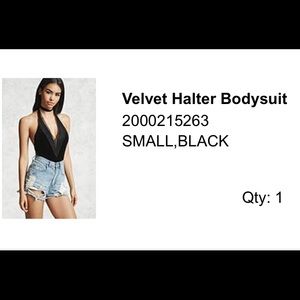 Velvet Lace Bodysuit